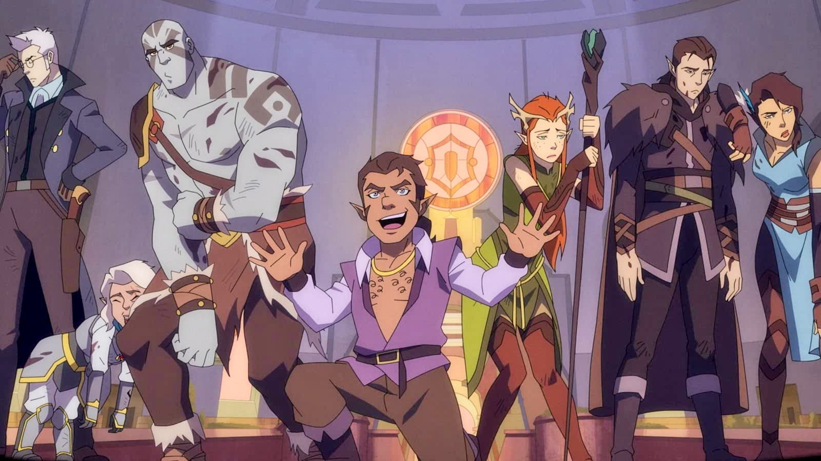 Personagens e Cenários de The Legend of Vox Machina