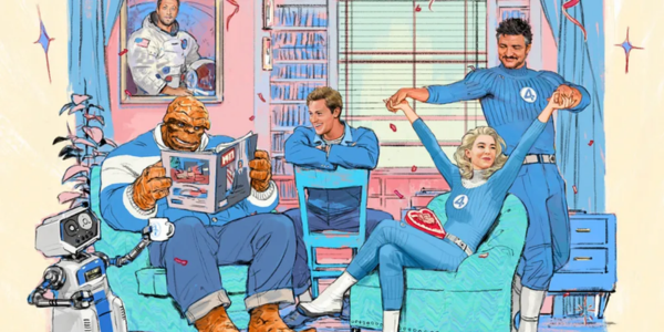 O novo Quarteto Fantástico da Marvel Studios: Pedro Pascal, Vanessa Kirby, Ebon Moss-Bachrach e Joseph Quinn se preparam para revolucionar o Universo Cinematográfico Marvel em 2025.
